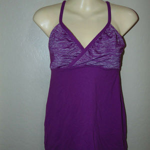 Lululemon Purple Adjustable Shoulder Strap Tank 8